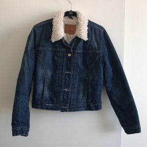 Levi’s Faux Shearling Jean Jacket